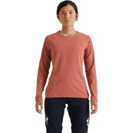 Tricou Ciclism SPECIALIZED Women's Trail (L/S) - Terra Cotta