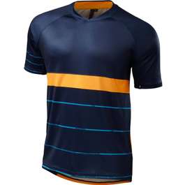 Tricou Ciclism SPECIALIZED Enduro Comp (S/S) - Navy/Gallardo/Orange