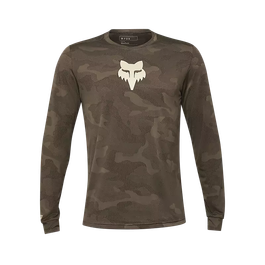 Tricou Ciclism FOX Mtb Ranger Tru Dri (L/S) - Dirt