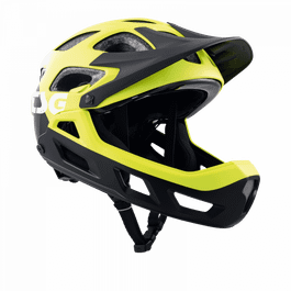 Casca Full Face Copii TSG Seek Youth FR Graphic Design - Flow Black Yellow