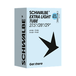Camera SCHWALBE SCV19L-EL Extra Light 27.5/28/29 (54/75-584/622) IB black 40mm
