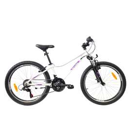 Bicicleta copii mtb CROSS Daisy 24 - White | 8-10 ani
