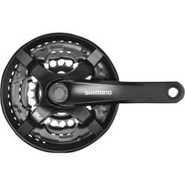 Angrenaj Pedalier SHIMANO Tourney FC-TY501 - 3x6/7/8 Viteze, 170mm, 48-38-28T w/CG