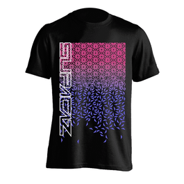 Tricou Ciclism SUPACAZ Star Fade (S/S) - Roz/Mov XL