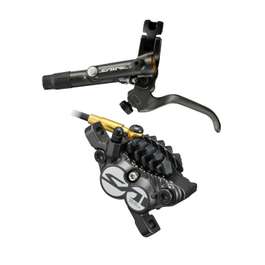 Frana Disc Hidraulica SHIMANO Saint BL-M820-B (R) + BR-M820 (R) | Placute Metalice w/Fin