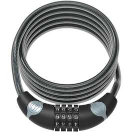 Antifurt Cablu CONTEC EcoLoc Cifru 10mm/185cm - Black