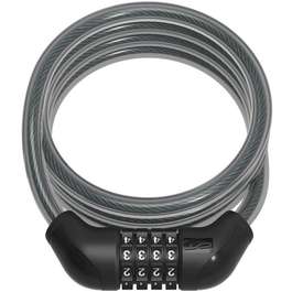 Antifurt Cablu CONTEC PowerLoc Cifru 12mm/185cm - Black