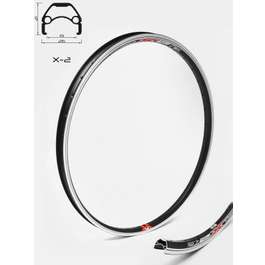 Janta CROSSER X2 26'' 36H - Black