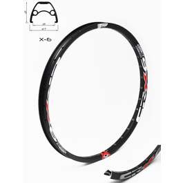 Janta CROSSER X6 26'' 36H - Black | Capsata