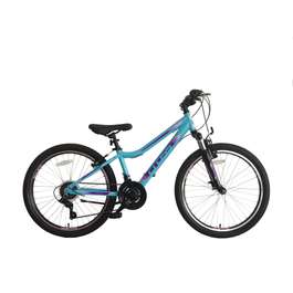 Bicicleta copii mtb CROSS Daisy 24 - Blue | 8-10 ani