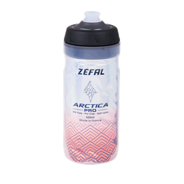 Bidon ZEFAL Arctica Pro 55 Pro-Cap 550ml - Silver/Red