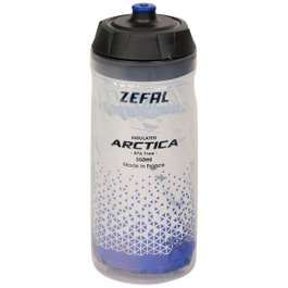 Bidon ZEFAL Arctica 55 Grip-Cap 550ml - Silver/Blue