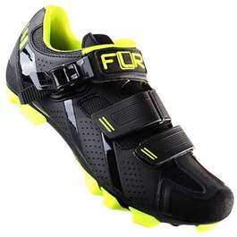 Pantofi Ciclism FLR F-65 III Elite Mtb - Black/Neon Yellow