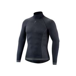 Bluza de Corp Termica SPECIALIZED Seamless w/Roll Neck (L/S) - Dark Grey