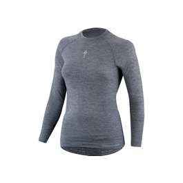 Bluza de Corp Termica SPECIALIZED Merino Women's Baselayer (L/S) - Grey