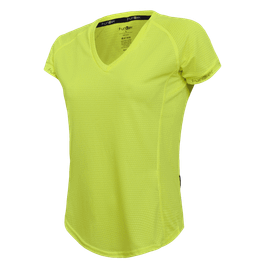 Tricou alergare FUNKIER Biancavilla - Neon Yellow