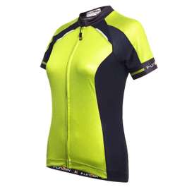 Tricou Ciclism FUNKIER Firenze W Active (S/S) - Lime Green