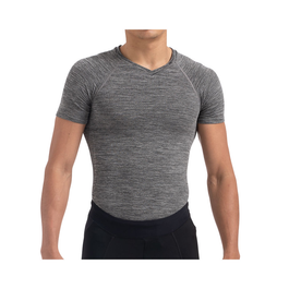 Bluza de Corp Termica SPECIALIZED Men's Seamless Baselayer (S/S) - Heather Grey
