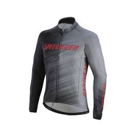 Tricou Ciclism SPECIALIZED Therminal RBX Comp Logo Faze (L/S) - Grey