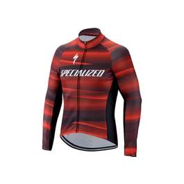 Tricou Ciclism SPECIALIZED Therminal SL Team Expert (L/S) - Black/Red