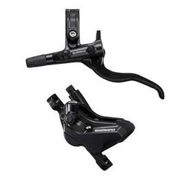Frana Disc Hidraulica SHIMANO BL-M4100 (L) + BR-MT420 (F) | Placute Resin