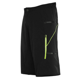 Pantaloni Scurti Ciclism FUNKIER Lucca Pro Men - Black/Yellow