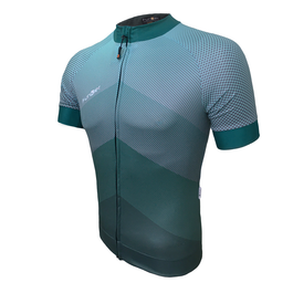 Tricou Ciclism FUNKIER Piacenza-2 Pro Men (S/S) - Ocean Green