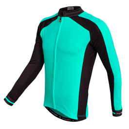 Tricou Termic Ciclism Copii FUNKIER Firenze-LW Winter (L/S) - Mint