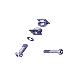 Suruburi amortizor SPECIALIZED SUB MY19 SJ FSR J1 REAR SHOCK HARDWARE KIT