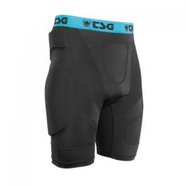 Pantaloni Ciclism cu Protectii TSG Crash Pant A - Black