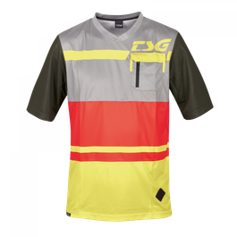 Tricou Ciclism TSG SP5 (S/S) - Red Limeyellow M