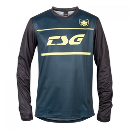 Tricou Ciclism TSG Plain (L/S) - Blue