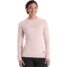 Tricou Ciclism SPECIALIZED Women's Trail Power Grid (L/S) - Blush