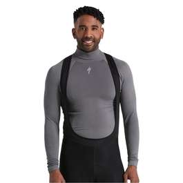Bluza de Corp Termica SPECIALIZED Men's Seamless Roll Neck Baselayer (L/S) - Grey