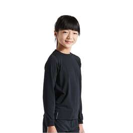 Tricou Ciclism SPECIALIZED Youth Trail (L/S) - Black