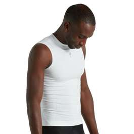Bluza de Corp fara Maneci SPECIALIZED Men's Seamless Light Baselayer - White S/M