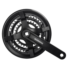 Angrenaj Pedalier SHIMANO Tourney FC-TY501 - 3x6/7/8 Viteze, 175mm, 48-38-28T w/CG