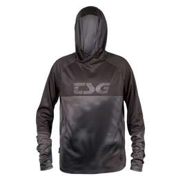 Tricou Ciclism TSG Trackz (L/S) - Black