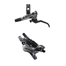 Frana Disc Hidraulica SHIMANO XTR BL-M9120 (L) + BR-M9120 (F) | Placute Resin w/Fin