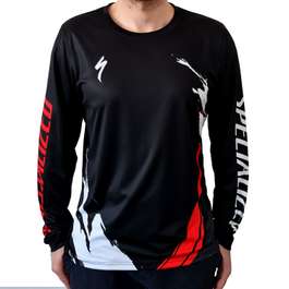 Tricou Ciclism SPECIALIZED Men's All Mountain (L/S) - Trail of Flames
