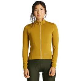 Tricou Ciclism SPECIALIZED Women's Prime Power Grid (L/S) - Harvest Gold